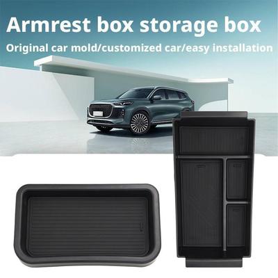 Aufbewahrungsbox für Armlehne für Jaecoo J7 PHEV 2025 2024 2023 Aufbewahrungszentrum Auto Inhalt Mittelkonsole P6O8
