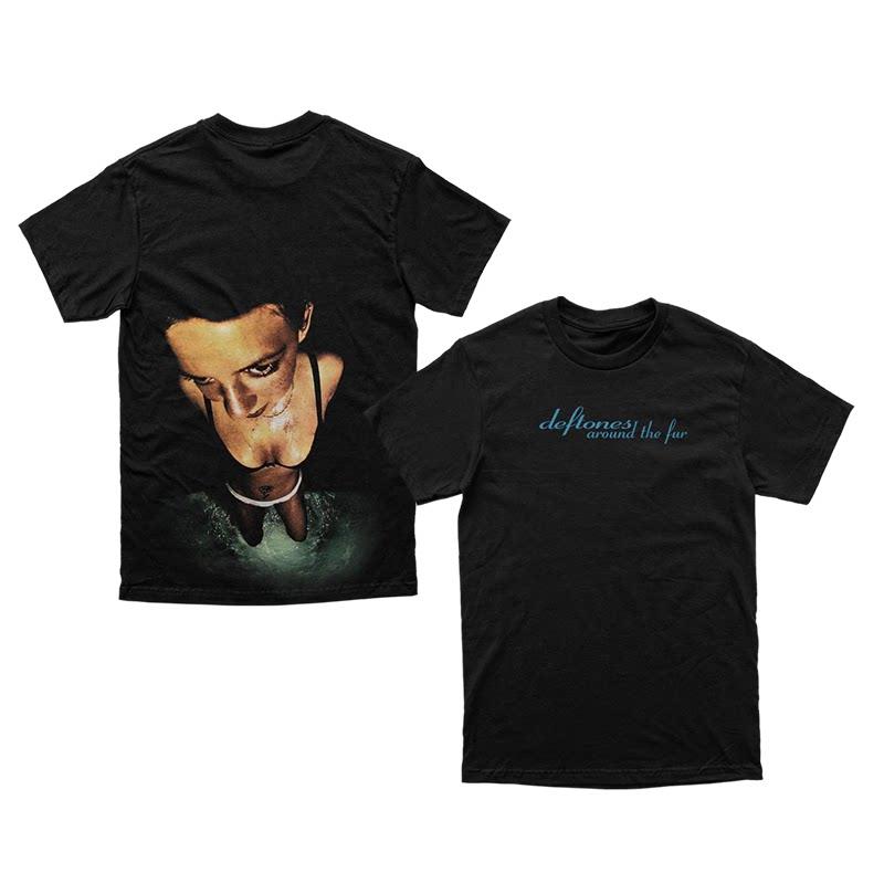 Alternative Metal - Experimental Rock Band Deftones - American Retro Casual Short-Sleeved Cotton T-Shirt XL