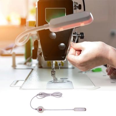 Naaimachinelamp Verstelbare LED Naaimachinelamp 30-Lampen 2W Magnetische Naaimachinelamp Flexibele Zwanenhals