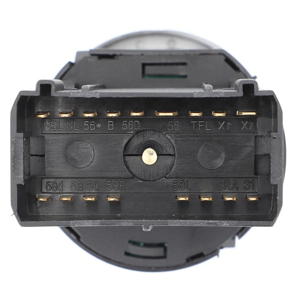 Car Headlight Repair Black Headlight Switch Perfect Match Fit Easy Installation Stable Performance For A4 2001-2008