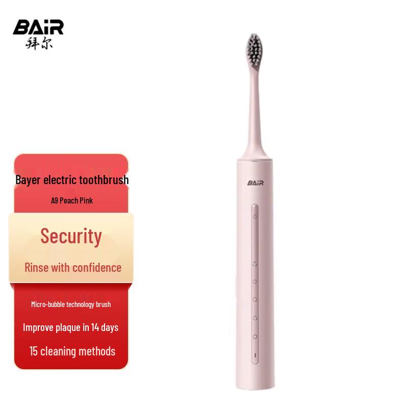 

BAIR A9 Sonic Rechargeable Electric Toothbrush CN plug (adapter included)