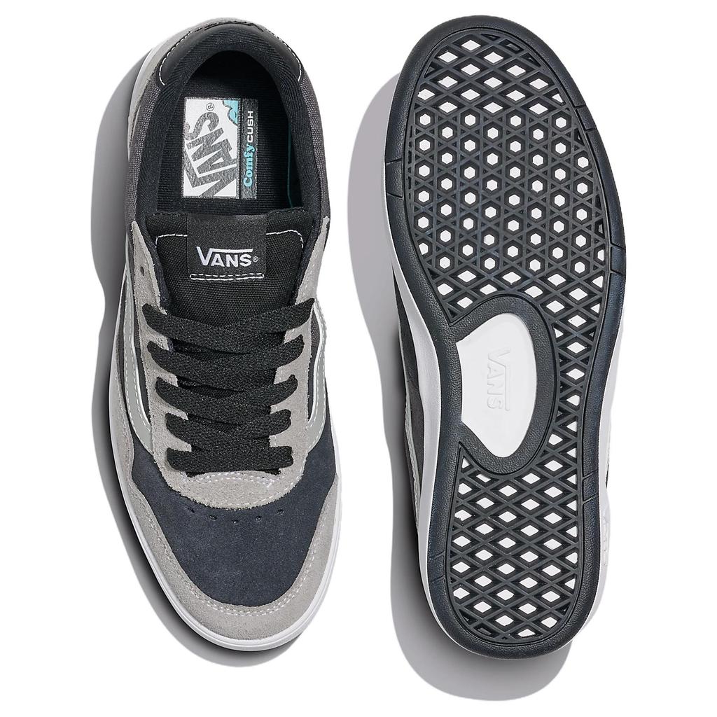 Vans Unisex Cruze Too CC ComfyCush Canvas Suède Drizzle Grijs VN000CMTKAQ