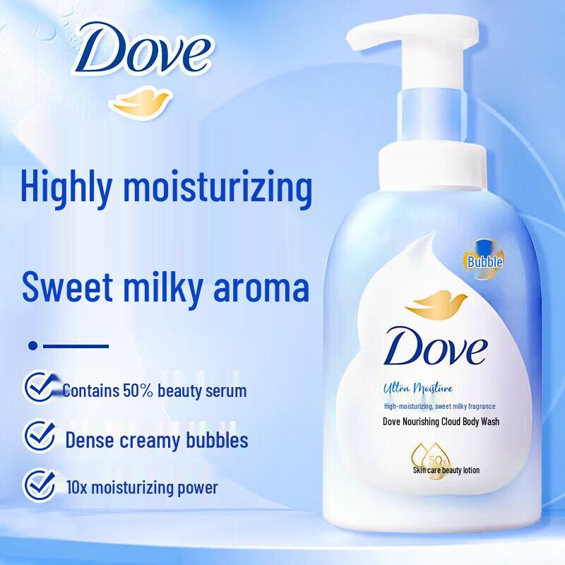 Dove Deeply Nourishing Long-lasting Fragrance Body Foam