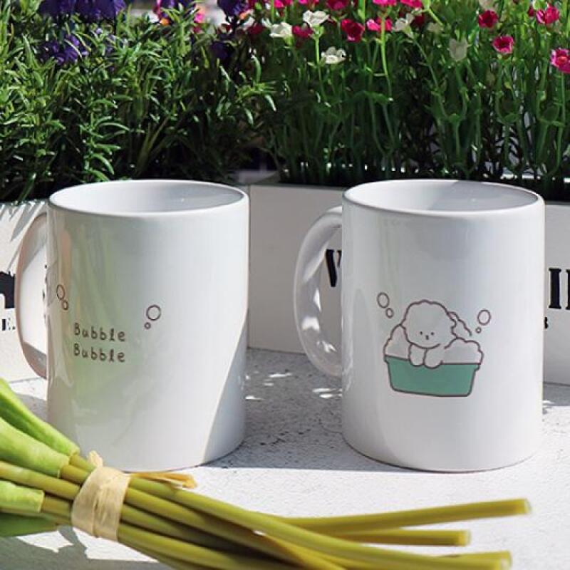 eh195-Design Mug 2p-Puppy Bubble