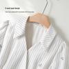 Yibai Striped Pure Cotton Slim-Fit Shirt