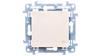 Simon 10 Cross Switch 10Ax Ip20 Cream Cw7.01/41