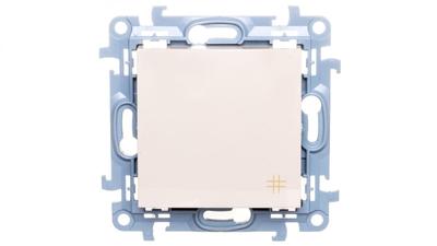 Simon 10 Cross Switch 10Ax Ip20 Cream Cw7.01/41