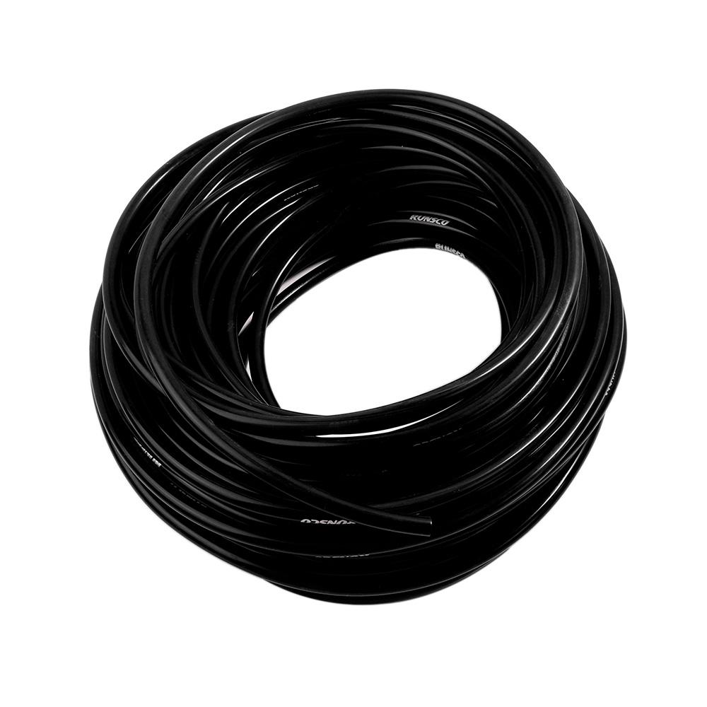 Inner Diameter 3mm 4mm 5mm 6mm 8mm Silicone Vacuum Tube Hose Universal Runsco Auto Parts Pipe Black Fuel System Fittings7