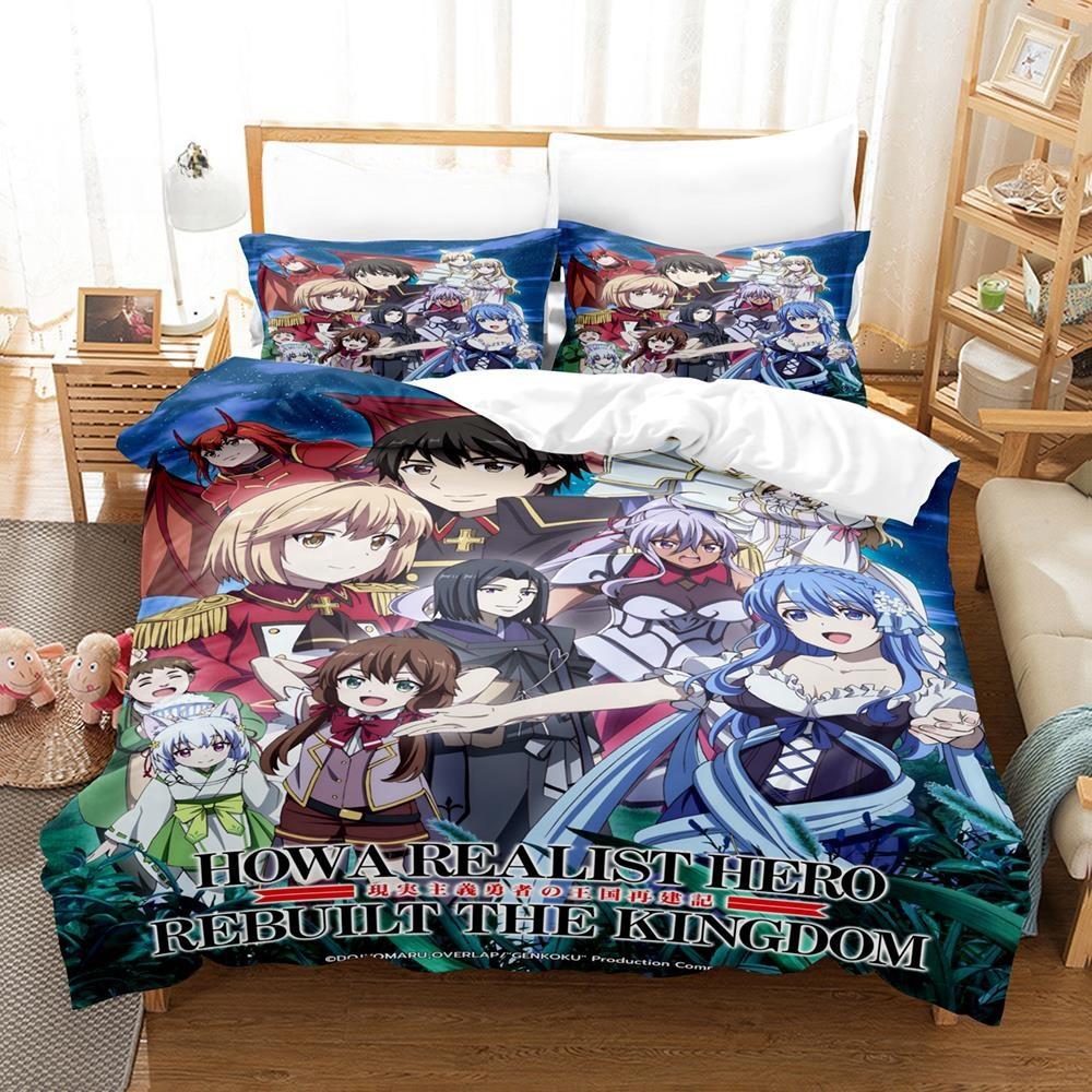 3D Printing Anime The Genius Prince's Bedding Set Single Twin Full Queen King Size Bed Set Adult Kid Bedroom Duvet Cover Sets