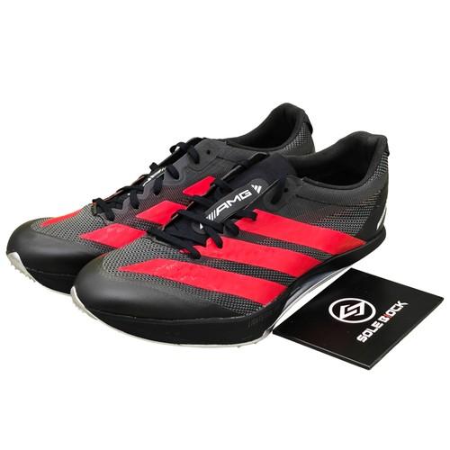 

Mercedes AMG × adidas Adizero Prime SP 4 Core Black Lucid Red KH8838 Мужской размер 42.5 чёрный