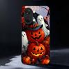 Halloween Boo Pumpkin Black Glass Phone Case For OnePlus 6 6T 7 7T 8 8T 9 10 Pro 11R 12R 13R Nord CE 2T 2 3 Lite N20 N30 Cover