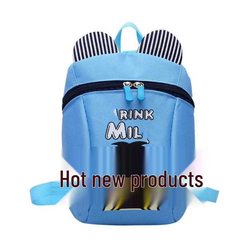 Little Bear Anti-Lost Backpack for Ages 1-3: Cute Pig Design for Boys & Girls, Ideal for Kindergarten and Preschool.