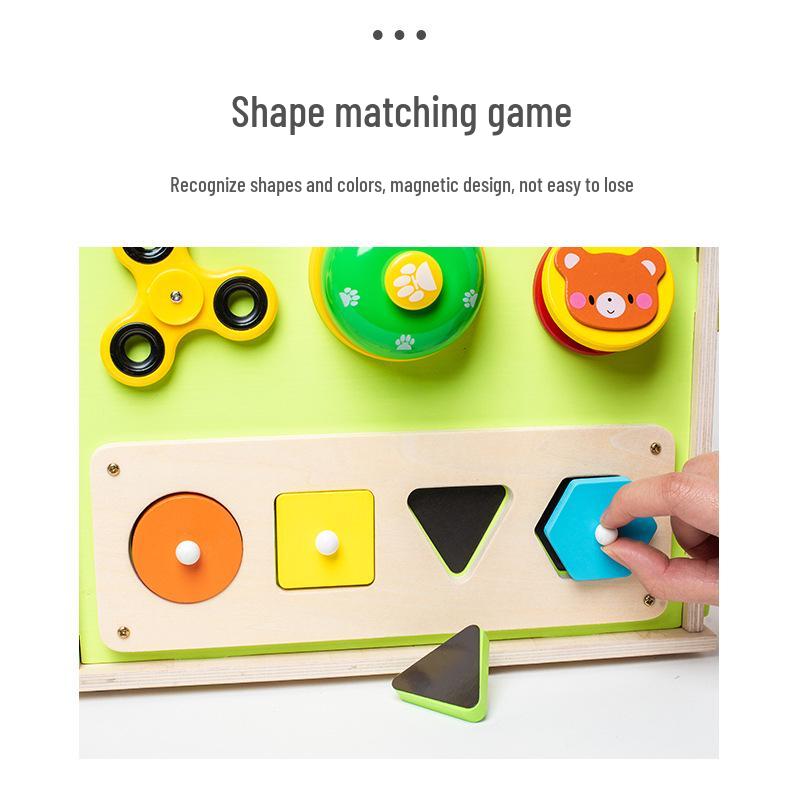 Montessori Busy Box: Early Education Toys for Ages 2-3