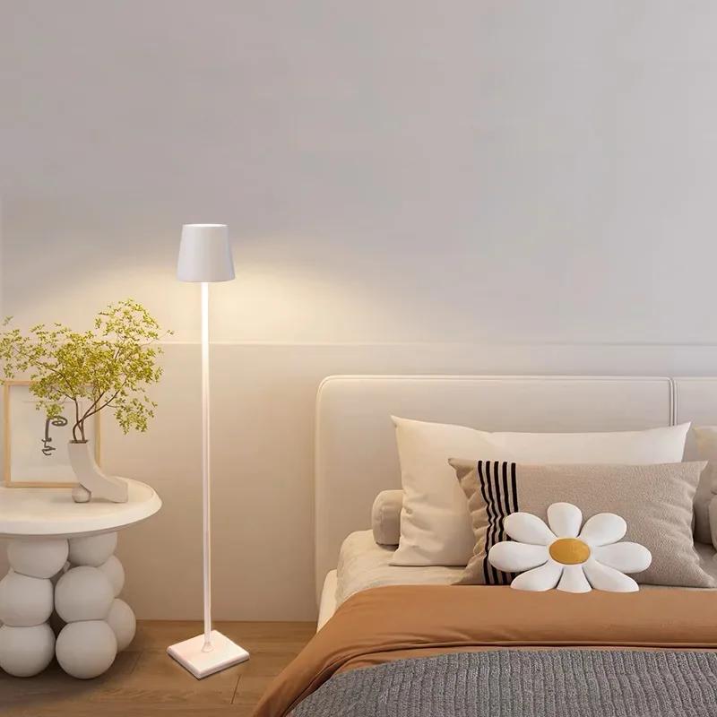 

5200 мАч перезаряжаемый напольный светильник водонепроницаемый IP54 USB беспроводной светильник алюминиевый портативный гостиная Lampada Da Tavolo энергосберегающий белый