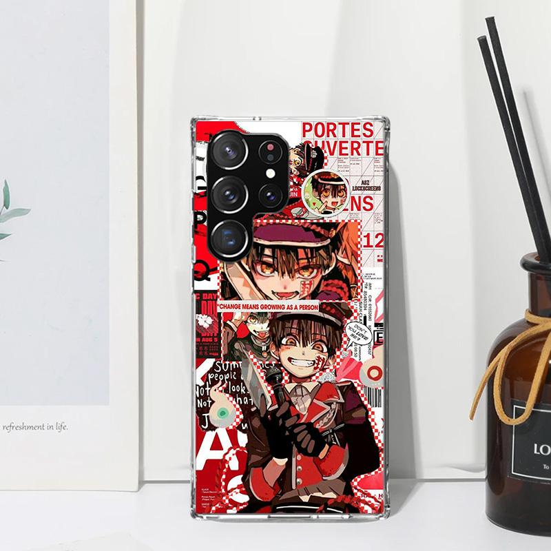 Anime Toilet Bound Hanako Kun Phone Case For Samsung Galaxy S26 S25 Edge S24 FE S23 S22 Ultra S21 Plus S20 + Art Fundas Back Cov