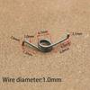 10pcs Torsional Spring Fishing Reel Spring for For Daiwa 1000-2000/ 2500-6000