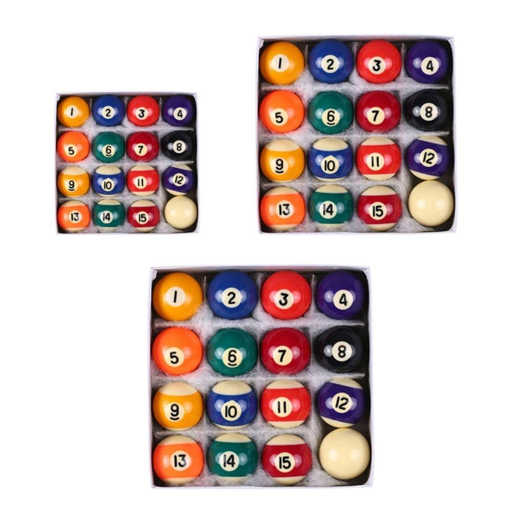 25/32/38mm Children Billiards Balls Resin Material Mini Pool Ball  Children's Toy