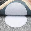 8 Pairs Anti-Slip Grips: Secure Rugs & Furniture, Strong Adhesive, No Residue, Reusable for Home/Office.