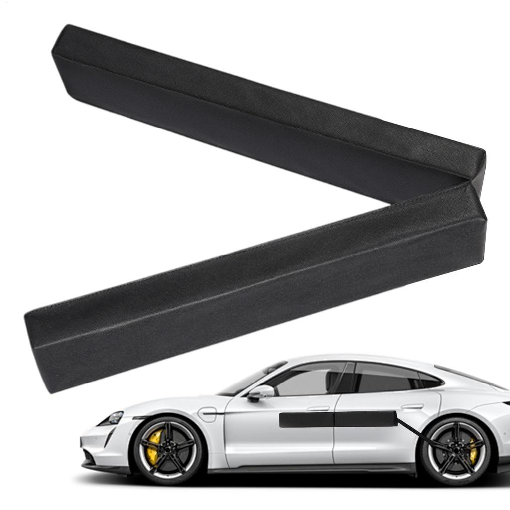 Car Door Protector Magnetic Folding Connected Style Body Side Edge Guard Decorative Anti-scratch Protection Strips 98x11x4CM