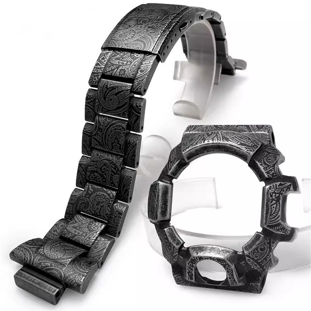 

GW9400 Модифікований Металевий Корпус Ремінець Для Casio G-SHOCK GW-9400 Набір для Модифікації Чоловічий Сталевий Безель Годинника Браслет Аксесуари GW9400