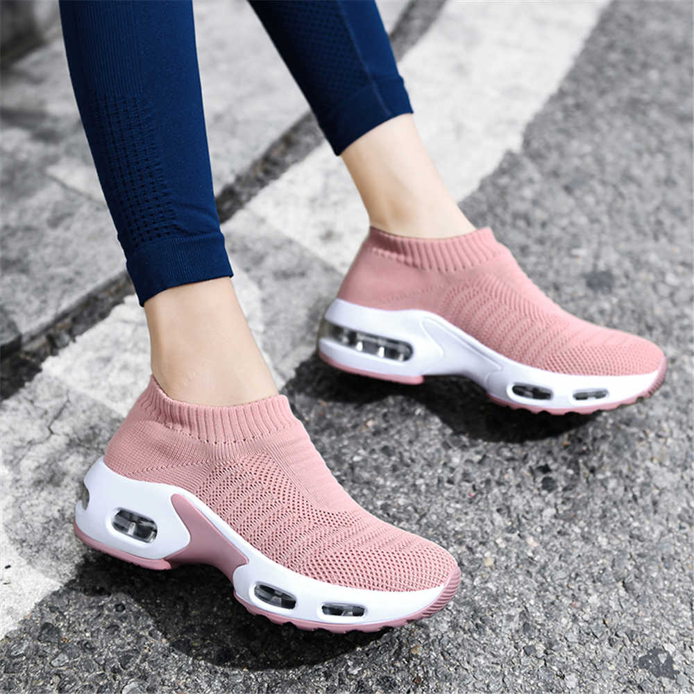 Fashion Big Size Number 38 Women's Heel Boots Shoes With Heel Woman Running Sports Shoes Sneakers Athletics Trending Products