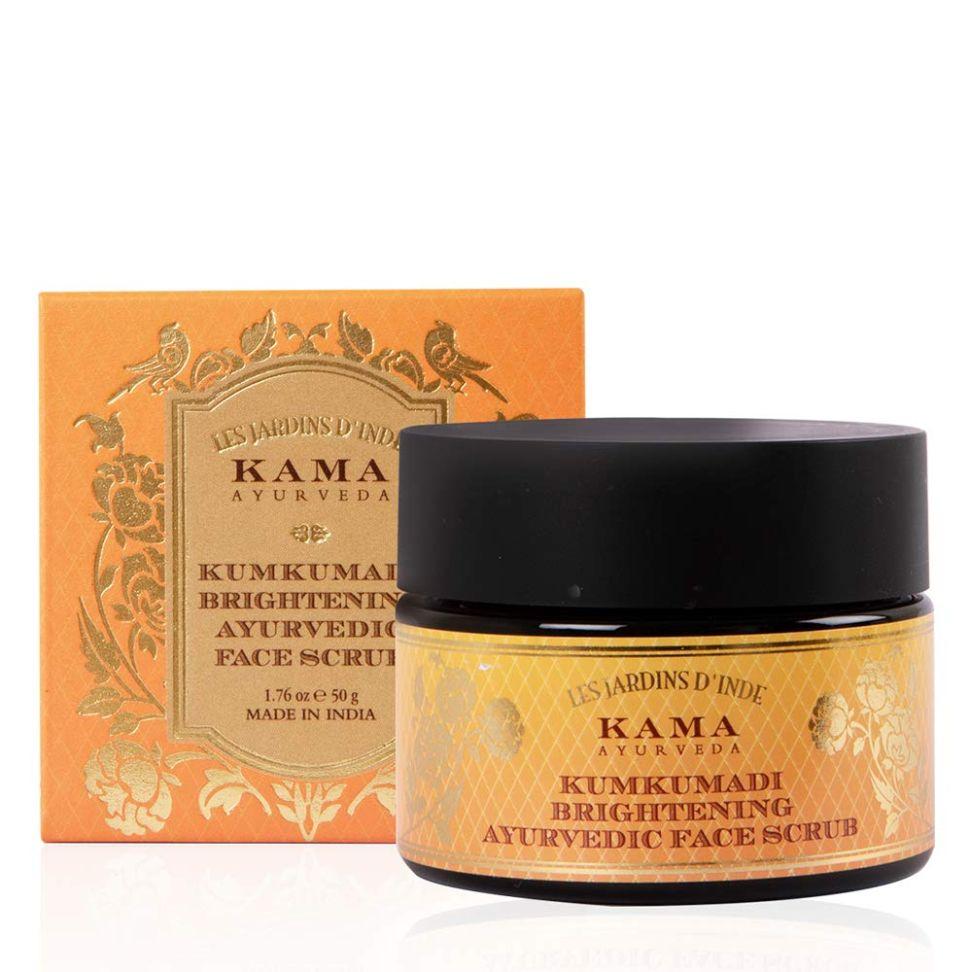 Kama Ayurveda Rozjaśniający peeling do twarzy Kumkumadi Ajurwedyjski, 50g