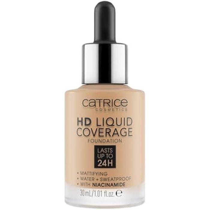 Fond de teint - CATRICE - HD Liquid Coverage - 30ml - Teinte 032 Nude Beige - 24h tenue