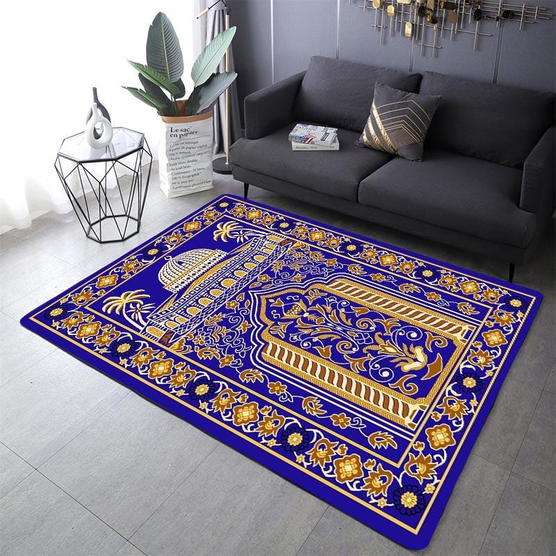 Muslimischer Gebetsteppich für Zuhause, Schlafzimmer, Küche, Badezimmer, Gangmatte, Fußmatte, Außentürmatte