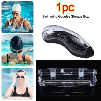 Anti Fog Swimming Goggles Storage Box Protective Cover Myopia Glasses Case  Men Women