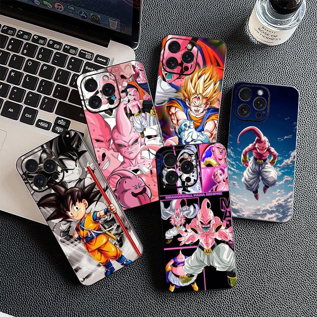 for Xiaomi Redmi Note 13 14 Pro Plus ProPlus 14C 13C Pro+ 5G Phone Cover Soft Case DragonBalls Majin Buu Dragons Gokus Balls