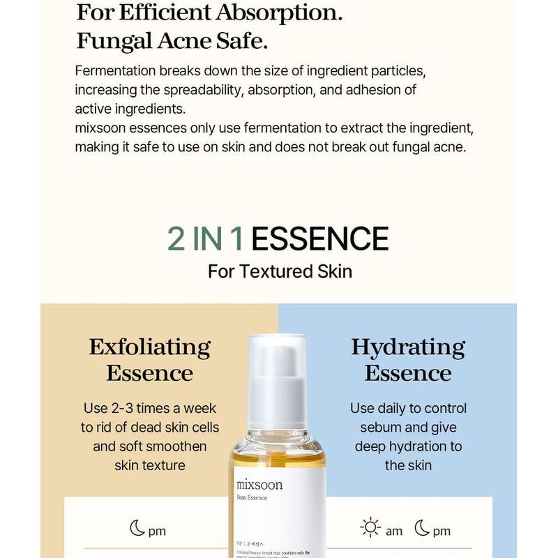 mixsoon - Bean Essence & Cream Duo Set