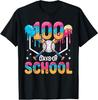 100 Days of School Baseball Boys Kids 100th Day of School T-Shirt