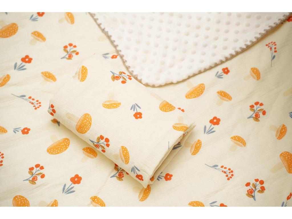 Bean Blanket: Pure Cotton Soft Gauze Baby Towel & Swaddle Quilt for Newborns and Children - Spring/Summer.