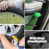 100Pcs/Lot Bike Tire Valve Caps, Plastic Schrader Valve Multi-Color Bicycle Tire Valve Cap Dust Covers