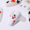 Japanese Decals Fashion Interesting DIY Nail Decoration Poker Nail Art Sticker Manicure Playing Cards Design