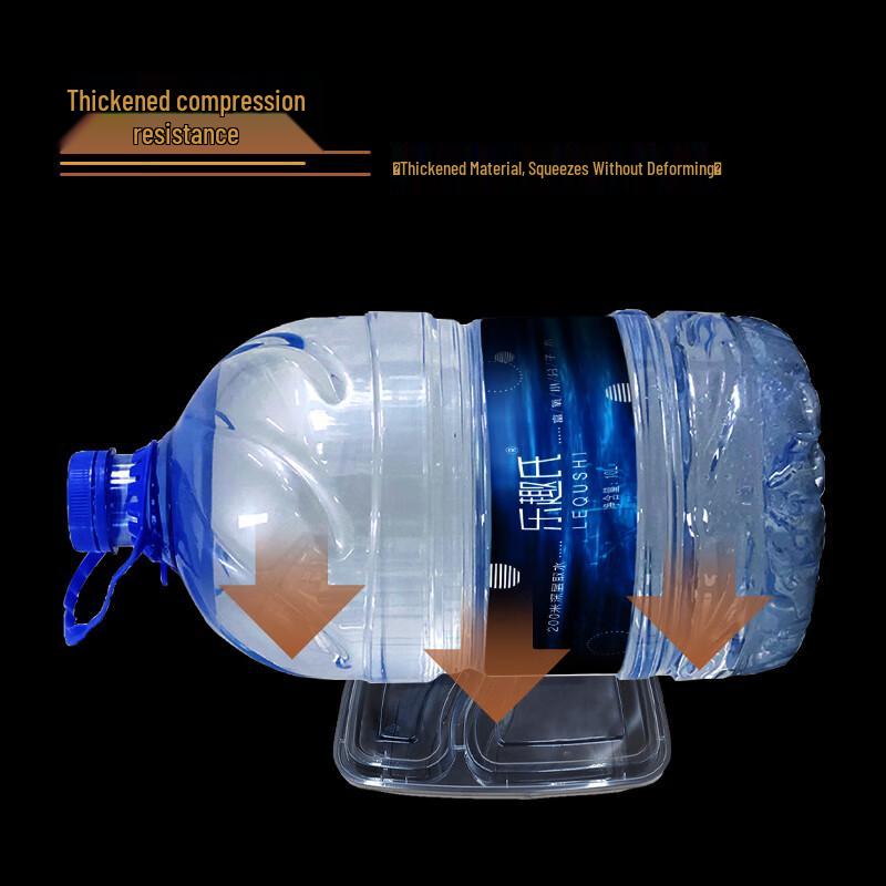 Jiwanggu Disposable 2-Compartment Food Container with High Lid