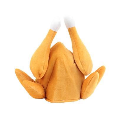 Soft Party Funny Thanksgiving Day Festival Costume Caps Turkey Hat