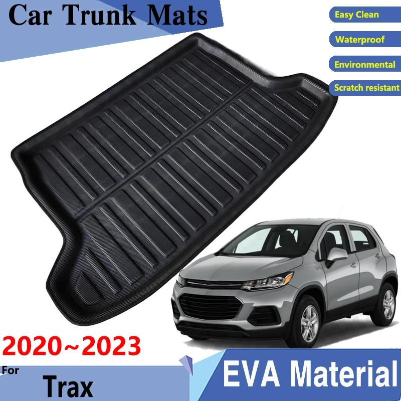 Car Trunk Mats for Chevrolet Holden Trax Tracker -  Car Rear Cargo Tray Trunk Mat Rear Pads Accessories EVA Material