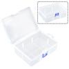 Container Storage Box Dustproof Organizer Necklaces Earrings Transparent