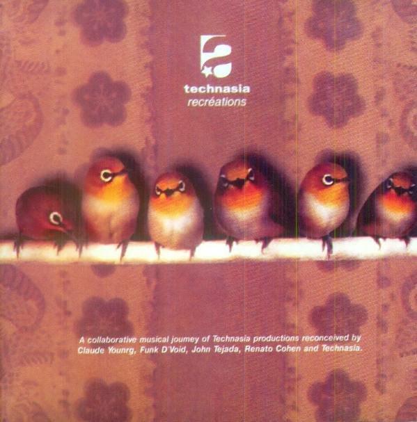 CD TECHNASIA  Recreations TA102CD Technasia 2002 Japan Dance  Electronica Used