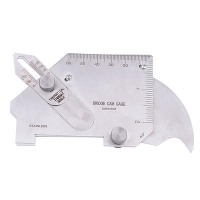 MG-8B Bridge Cam Welding Gauge Welded Surfaces Joint Undercut Fillet Leg Throat Gage