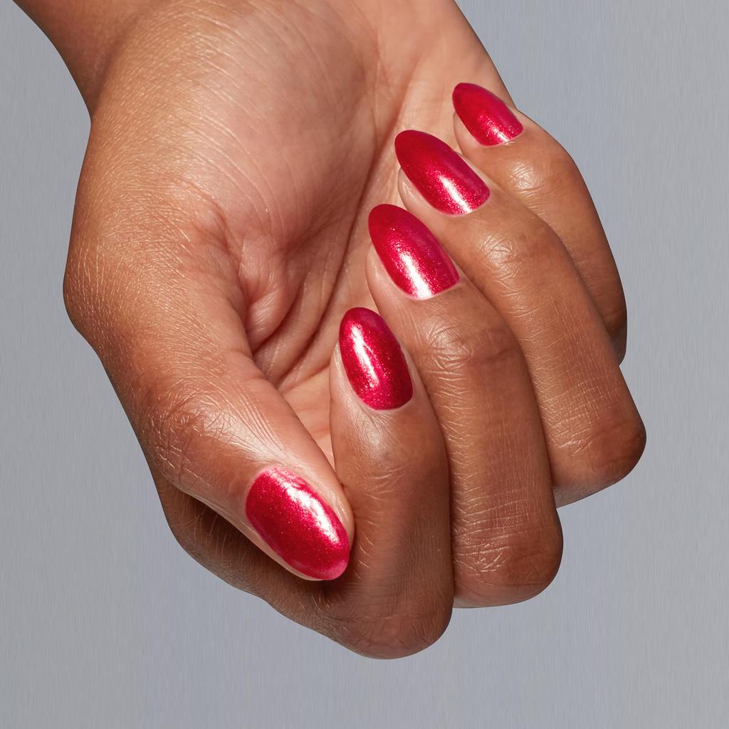 OPI Nail High Color Easy to Red 15mL Lacquer (OPI) Polish, Payoff, Apply, Shimmer, (Nail NLH025) - Gift/Present
