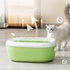 Senye Extra Large Splash-Proof Semi-Enclosed Cat Litter Box with Deodorant