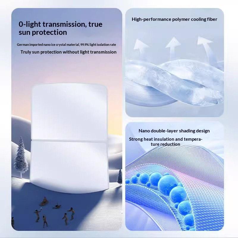 Fit For XPeng G6 2023-2025 Car Sunroof Sunshade Curtain Cooling Heat Insulation Canopy Modification