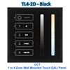 Skydance NEW TL4-1D TL4-2D DALI Bus/24VDC 1/4 Zone Wall Mounted Touch DALI Panel Dimming DIM/CCT DALl Master Controller Powered