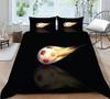 Quilt Cover Pillowcase Two Or Three-Piece Football Series 3D Digital Printing Polyester