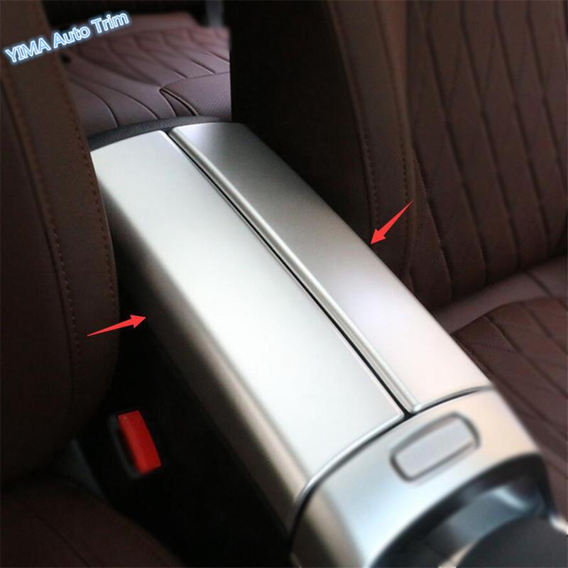 For Mercedes Benz A Class CLA W177 V177 W247 C118 W118 - 2024 Car Central Armrest Box Decor Panel Trim Cover Accessories
