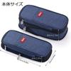 FAISHILAN Large Capacity Pencil Case with Multifunctional Tool Pencil Suitable for Junior High and College Boys and Office and Working Canvas with