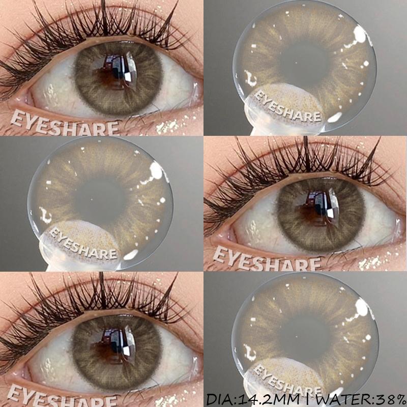 1 Pair Color Contact Lenses for Eyes Natural Eye Lens Blue Eye Lenses Brown Lenses Gray Pupils Yearly Green Eye Contacts