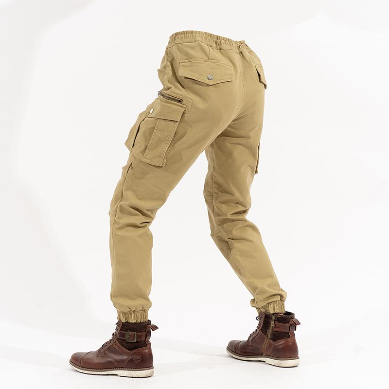 Pantaloni Cargo Moto Unisex Slim Fit pentru Condus - Patru Sezoane, Anti-Cădere, Jogging Casual pentru Turism